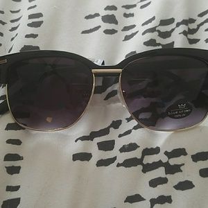 Blue Crown Sunglasses
